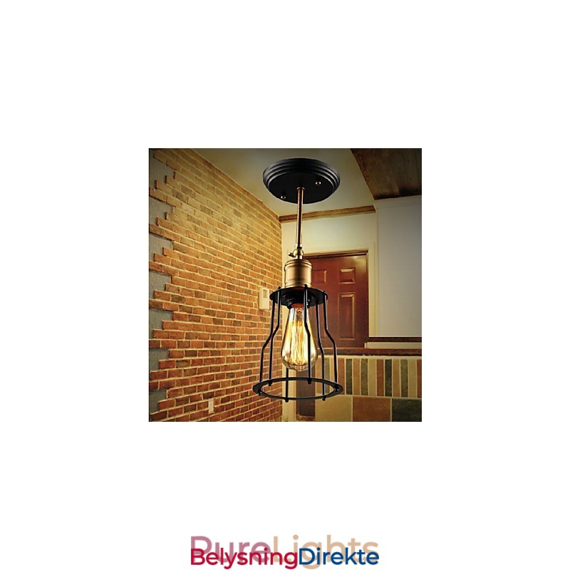 Innfelt Tradisjonell Klassisk Rustikk Hytte Vintage Retro Landlig Metall