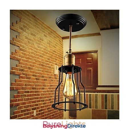 Innfelt Tradisjonell Klassisk Rustikk Hytte Vintage Retro Landlig Metall