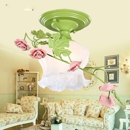 Valentinsdagen Rosehagen Blomster Og Planter Absorberer Kuppellys