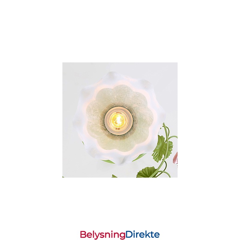 Valentinsdagen Rosehagen Blomster Og Planter Absorberer Kuppellys