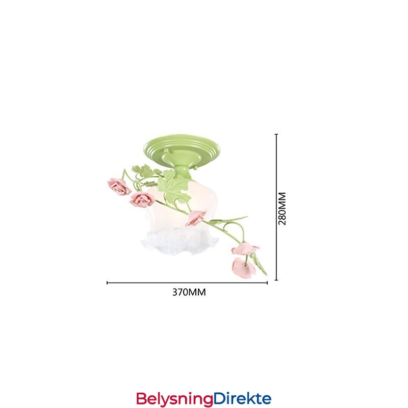 Valentinsdagen Rosehagen Blomster Og Planter Absorberer Kuppellys