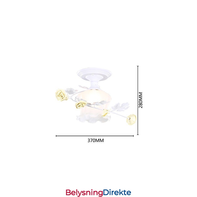 Valentinsdagen Rosehagen Blomster Og Planter Absorberer Kuppellys