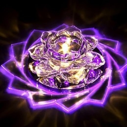 20*8,5 Cm Mini Krystall Taklampe Spotlight 3W Kreativ Lampe Rørlys Fargerik Farge Firkantet Kuppellys