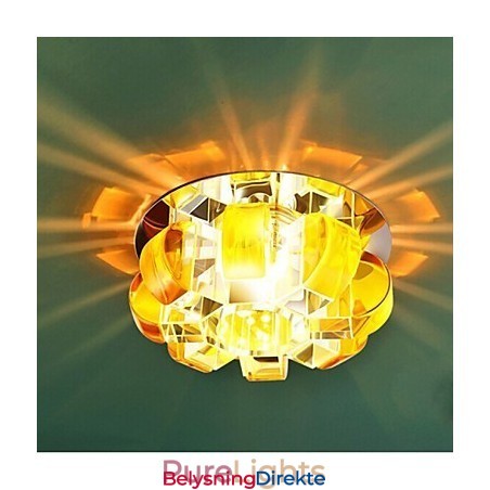 12*4,5 Cm Krystalllampe Smd Creativetube Spotlight Absorberende Kuppellys