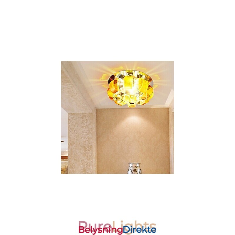 12*4,5 Cm Krystalllampe Smd Creativetube Spotlight Absorberende Kuppellys