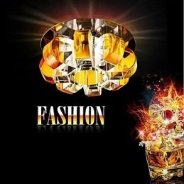 12*4,5 Cm Krystalllampe Smd Creativetube Spotlight Absorberende Kuppellys