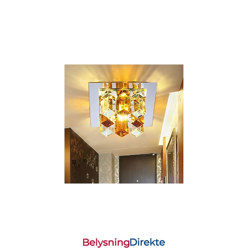 12*4,5 Cm Krystalllampe Smd Creativetube Spotlight Absorberende Kuppellys