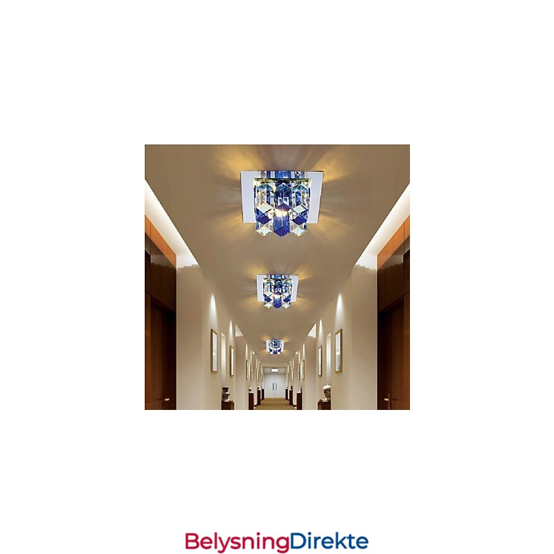 12*4,5 Cm Krystalllampe Smd Creativetube Spotlight Absorberende Kuppellys