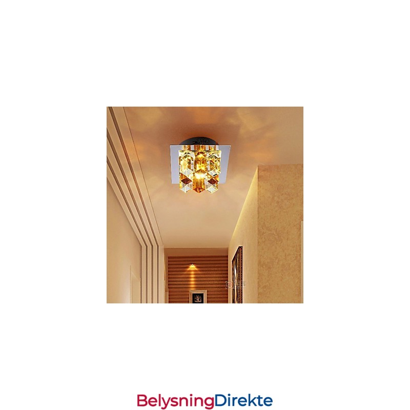 12*4,5 Cm Krystalllampe Smd Creativetube Spotlight Absorberende Kuppellys