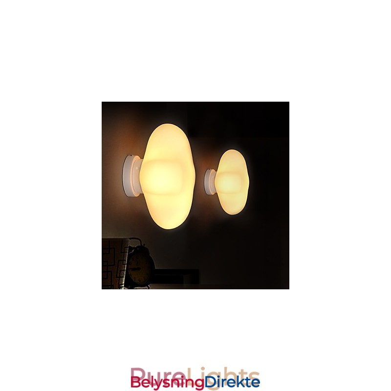 22 * 22 Cm Moderne Og Kontraktert Enkelthodet Lucky Grass-Glasskuppellys