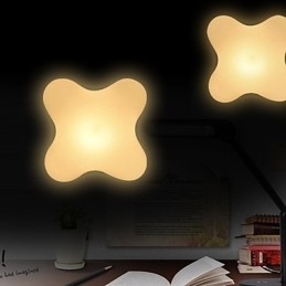 22 * 22 Cm Moderne Og Kontraktert Enkelthodet Lucky Grass-Glasskuppellys