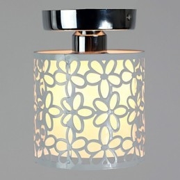 Moderne Samtidskunst Mini-Stil Maleri Metall Innfelt Montering