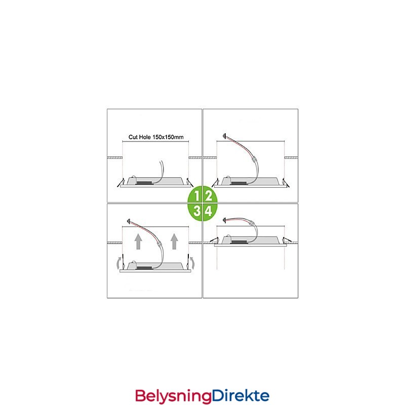 Moderne Samtidsmaleri Metall Innfelt
