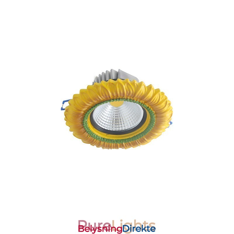 Den Europeiske 1-Watts Taklampen Med Hulldiameter På 6-7 Cm, Retro Middelhavsstil