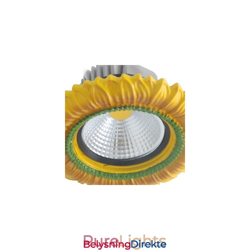 Den Europeiske 1-Watts Taklampen Med Hulldiameter På 6-7 Cm, Retro Middelhavsstil