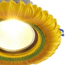 Den Europeiske 1-Watts Taklampen Med Hulldiameter På 6-7 Cm, Retro Middelhavsstil