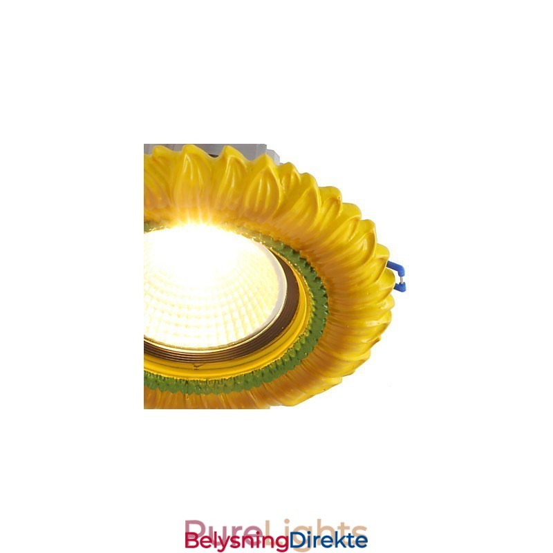 Den Europeiske 1-Watts Taklampen Med Hulldiameter På 6-7 Cm, Retro Middelhavsstil