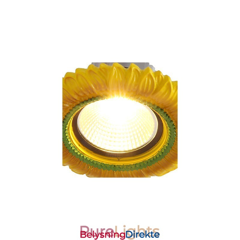 Den Europeiske 1-Watts Taklampen Med Hulldiameter På 6-7 Cm, Retro Middelhavsstil