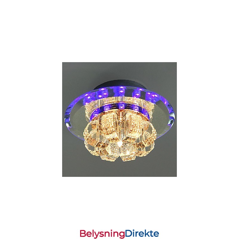 Moderne Samtidskrystall Galvanisert Krystall Innfelt