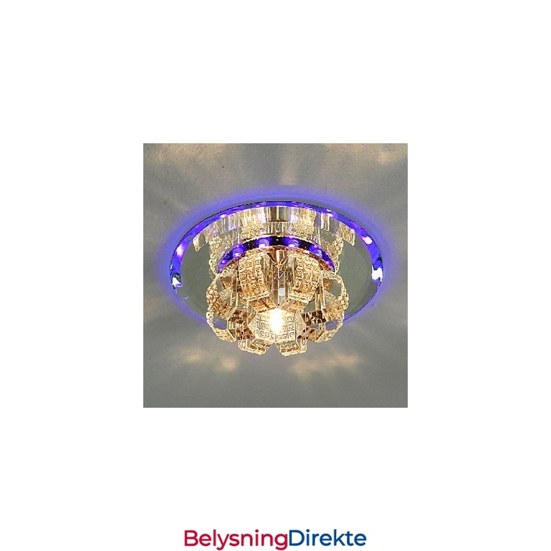 Moderne Samtidskrystall Galvanisert Krystall Innfelt