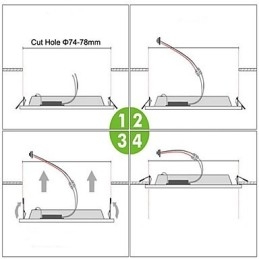 Moderne Samtidsmaleri Metall Innfelt