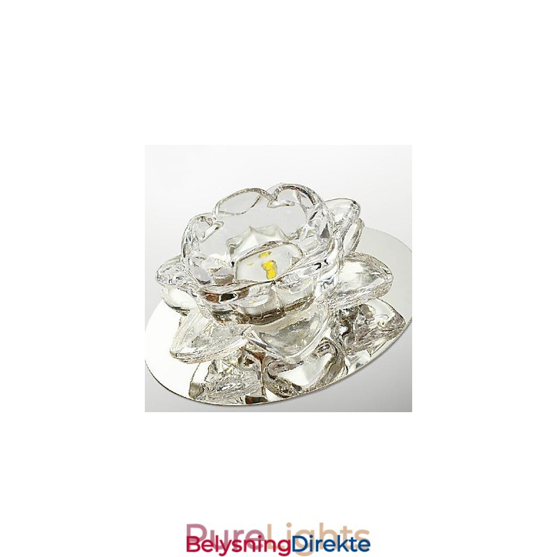 Moderne Samtids Krystall Mini Stil Galvanisert Metall Innfelt Montering