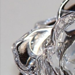 Moderne Samtids Krystall Mini Stil Galvanisert Metall Innfelt Montering