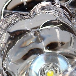 Moderne Samtids Krystall Mini Stil Galvanisert Metall Innfelt Montering