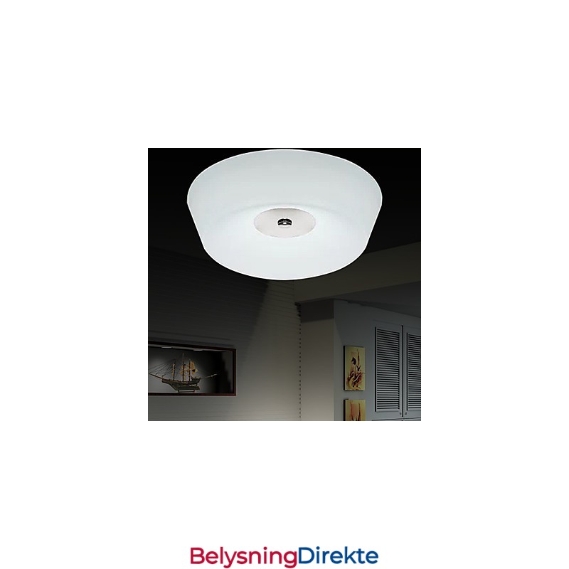 77W Moderne Samtidsstil Krom Metall Innfelt Montering