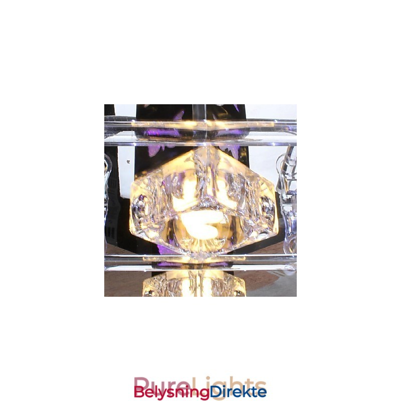 Moderne, Samtidskunst Krystallglass Innfelt