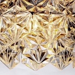 Moderne Samtids Krystall Andre Krystall Lysekrone Anhengslampe Innfelt Montering