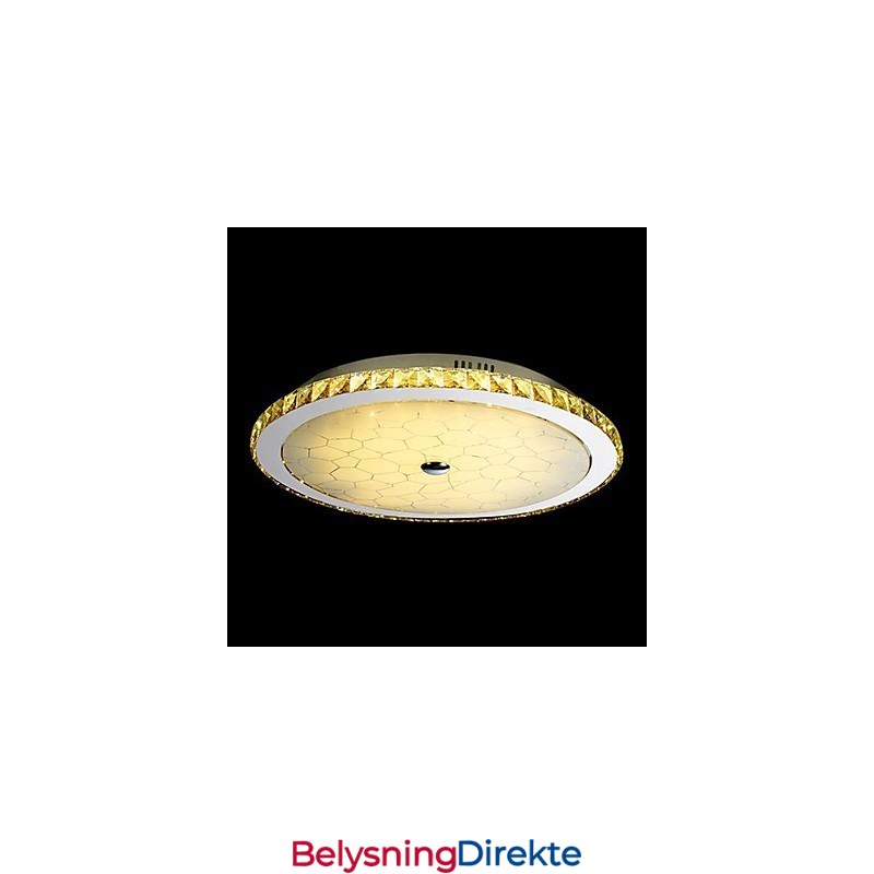 Moderne Samtidskunst Krystall Metall Innfelt