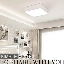 Moderne Samtidsmaleri Metall Innfelt Lampe