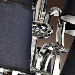 Moderne Samtids Tradisjonell Klassisk Rustikk Hytte Vintage Landlig Øy Krom Metalllysekrone