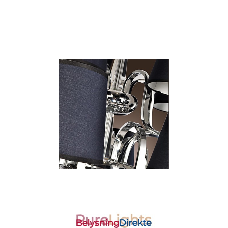 Moderne Samtids Tradisjonell Klassisk Rustikk Hytte Vintage Landlig Øy Krom Metalllysekrone