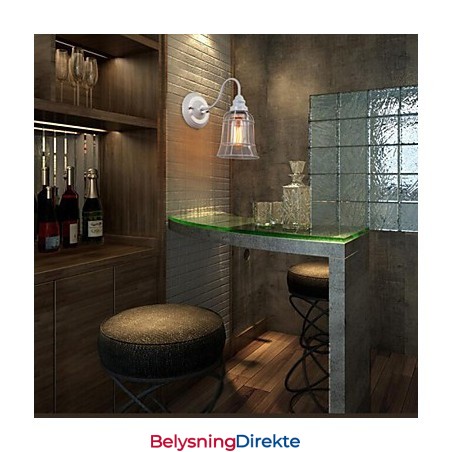 Vegglampe Tradisjonell Klassisk Metall E27