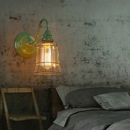 Vegglampe Tradisjonell Klassisk Metall E27