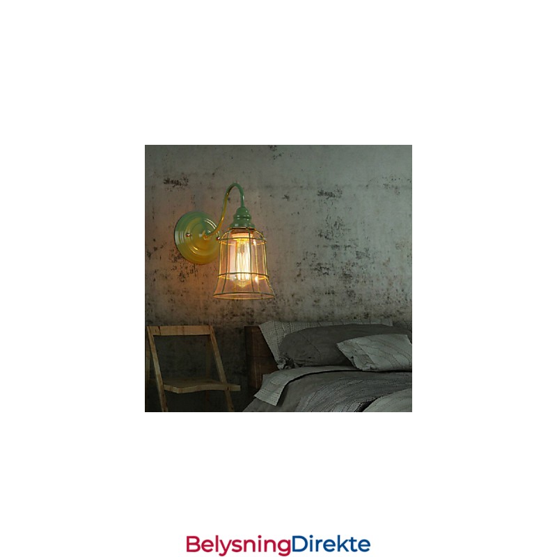 Vegglampe Tradisjonell Klassisk Metall E27