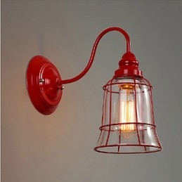 Vegglampe Tradisjonell Klassisk Metall E27