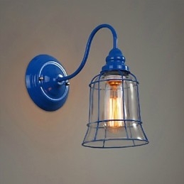 Vegglampe Tradisjonell Klassisk Metall E27