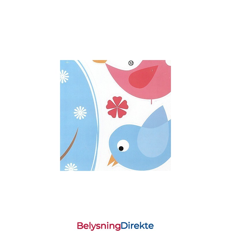 Kreativ 3D-Vegglampe Med Moderne Nattlys Som Kan Fjerne Veggklistremerker