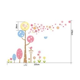 Kreativ 3D-Vegglampe Med Moderne Nattlys Som Kan Fjerne Veggklistremerker