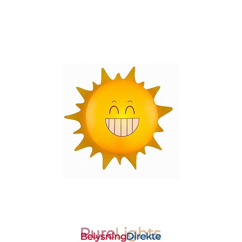 Tapet Vegglamper Blomsteransikt Gjør-Det-Selv Morsom Atmosfære Nattlampe Barn Nattbordslampe Dekorasjon Sol