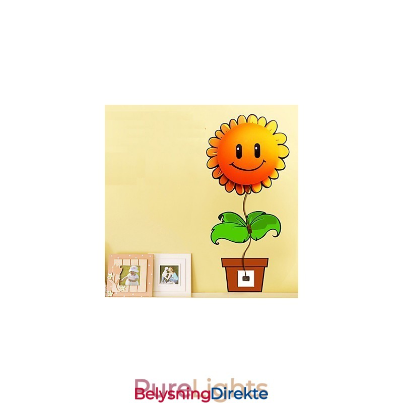 Vegglampe Moderne Samtids Kreativ 3D-Tapet Vegglampe Lys