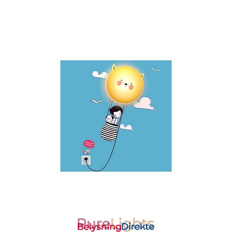 Vegglampe Moderne Samtids Kreativ 3D-Tapet Vegglampe Lys