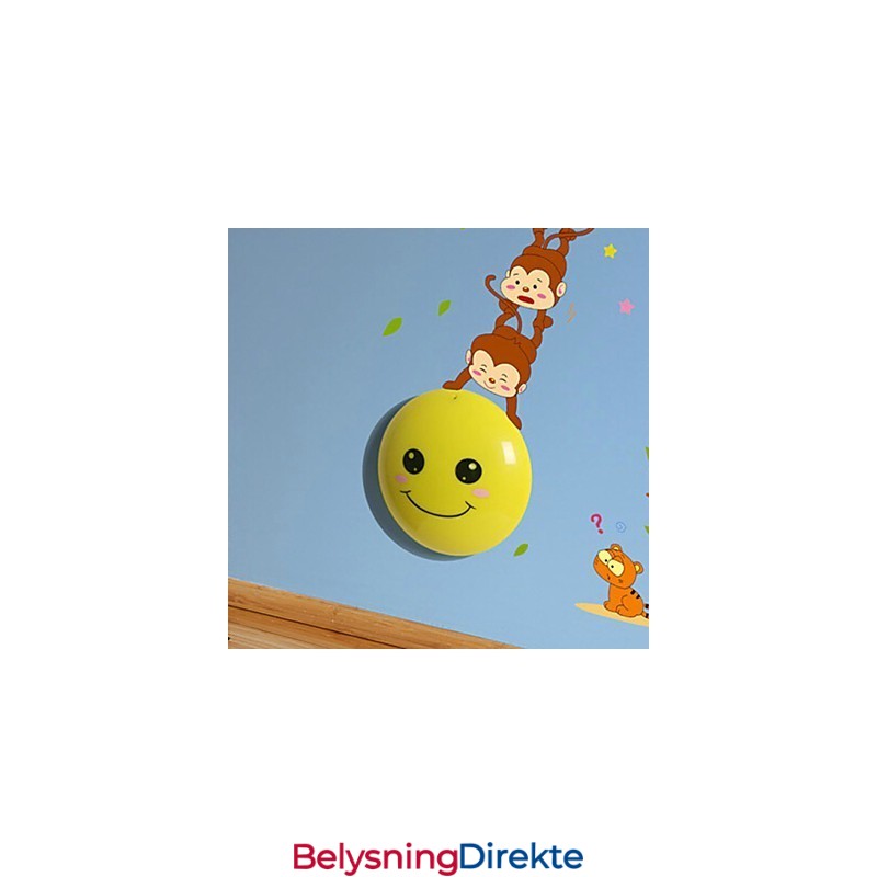 Veggklistremerker Apelysaktivert Intelligent Induksjon Smetop Pynt Vegglampe