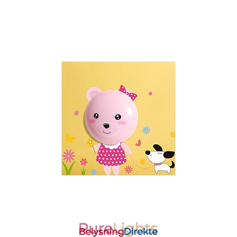 Veggklistremerker Bjørnelys Aktivert Intelligent Elektrisk Induksjon Smetop Pynt Vegglampe