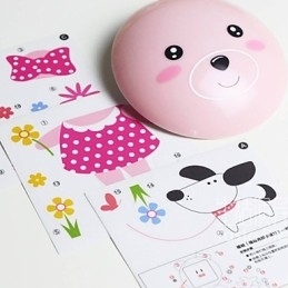 Veggklistremerker Bjørnelys Aktivert Intelligent Elektrisk Induksjon Smetop Pynt Vegglampe