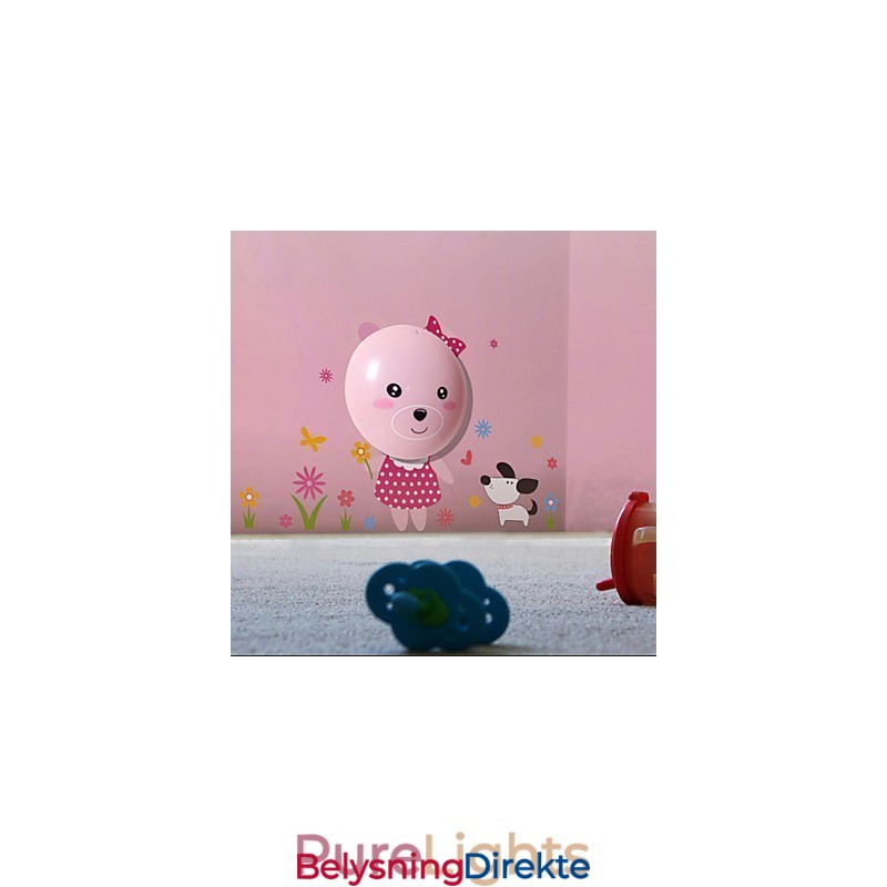 Veggklistremerker Bjørnelys Aktivert Intelligent Elektrisk Induksjon Smetop Pynt Vegglampe