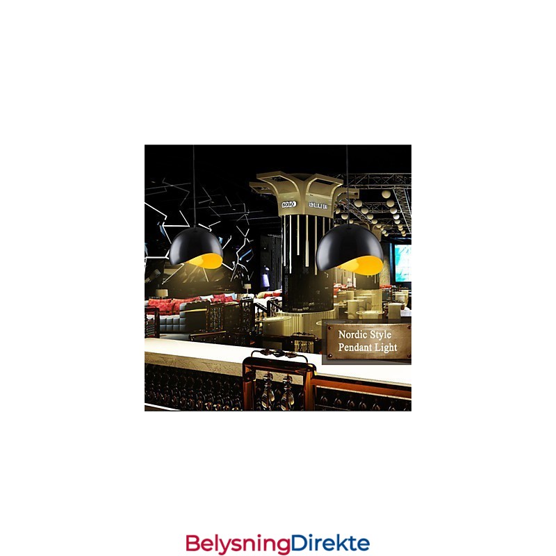 Retro Apple-Pendellampe Med Sokkel